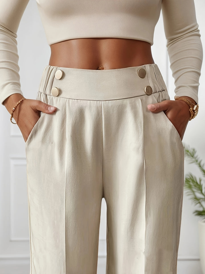 Ariane | Pantalon Fluide à Jambe Droite