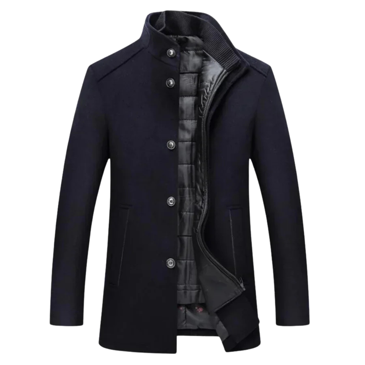 Philippe | Manteau Élégant à Col Montant