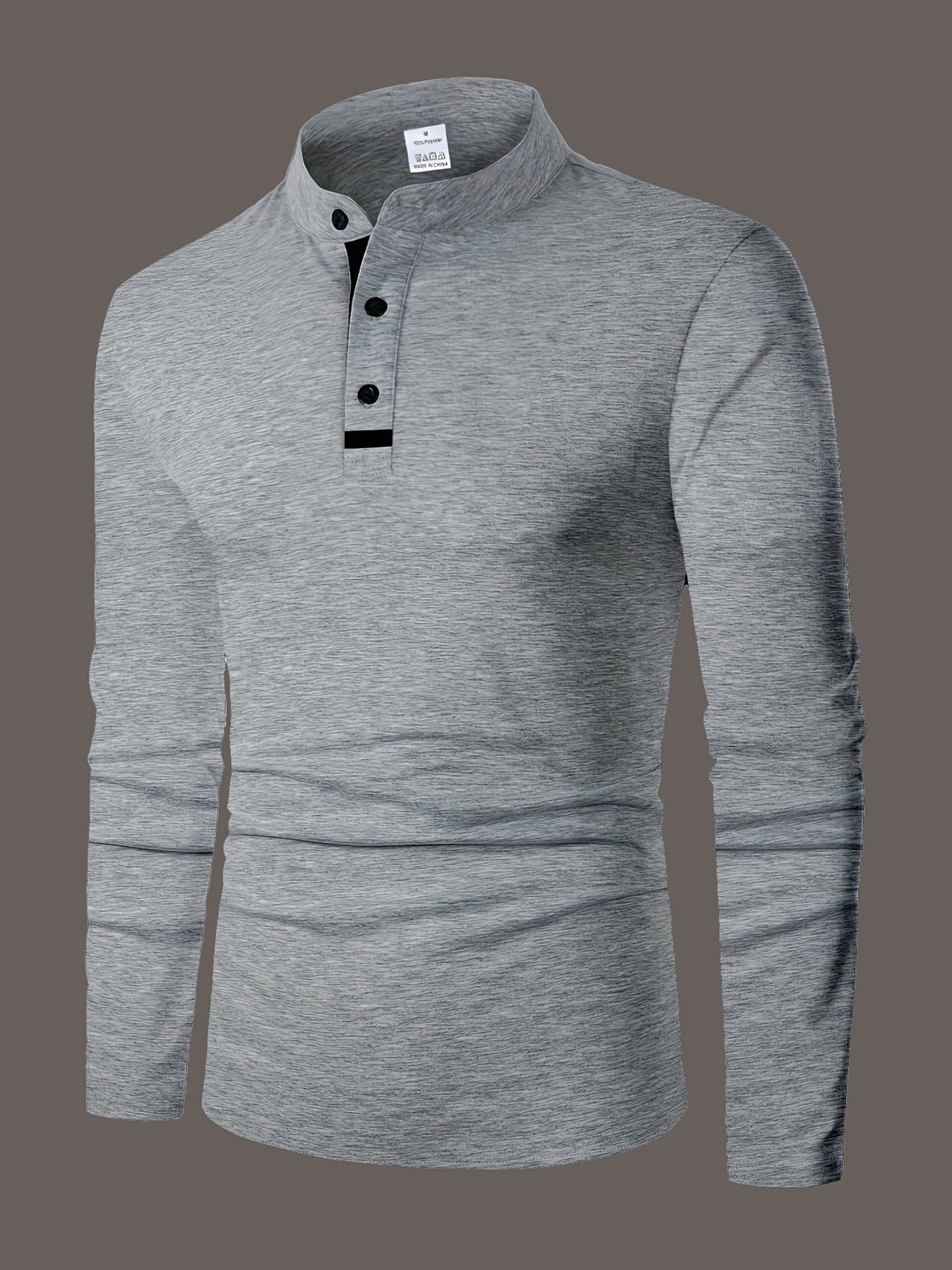 Cédric | Polo Manches Longues à Boutons