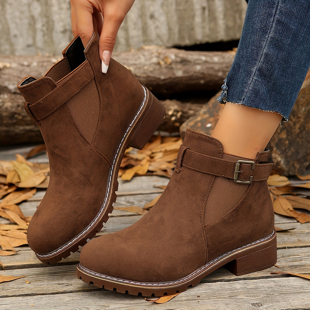 Chantal | Bottines Élégantes à Talon Confort