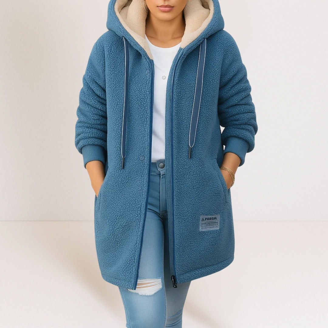 Jeanne | Veste à Capuche Douillette