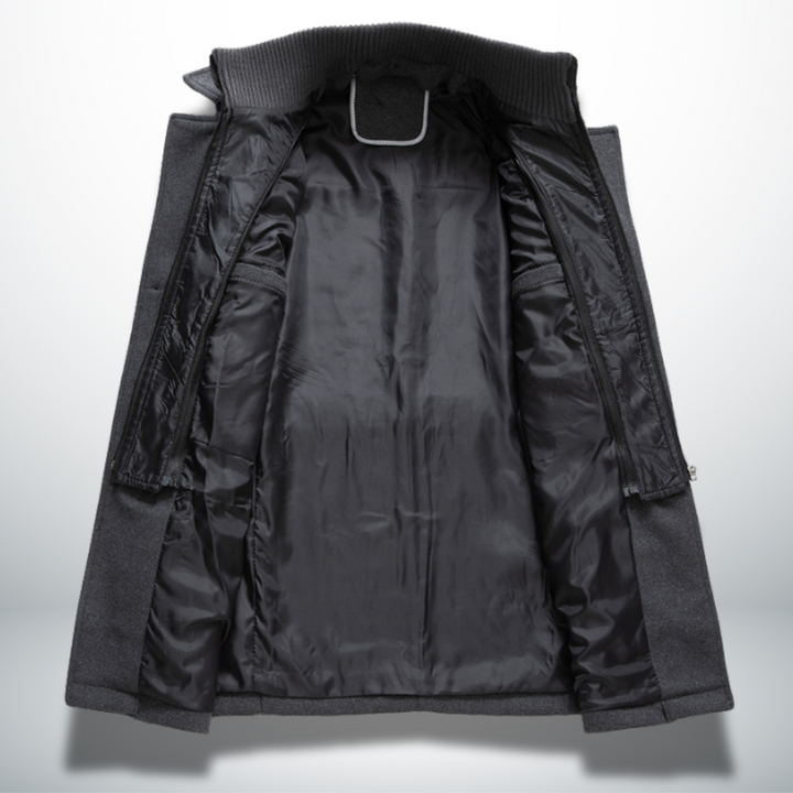 Ludovic | Manteau d'Hiver Élégant à Double Col
