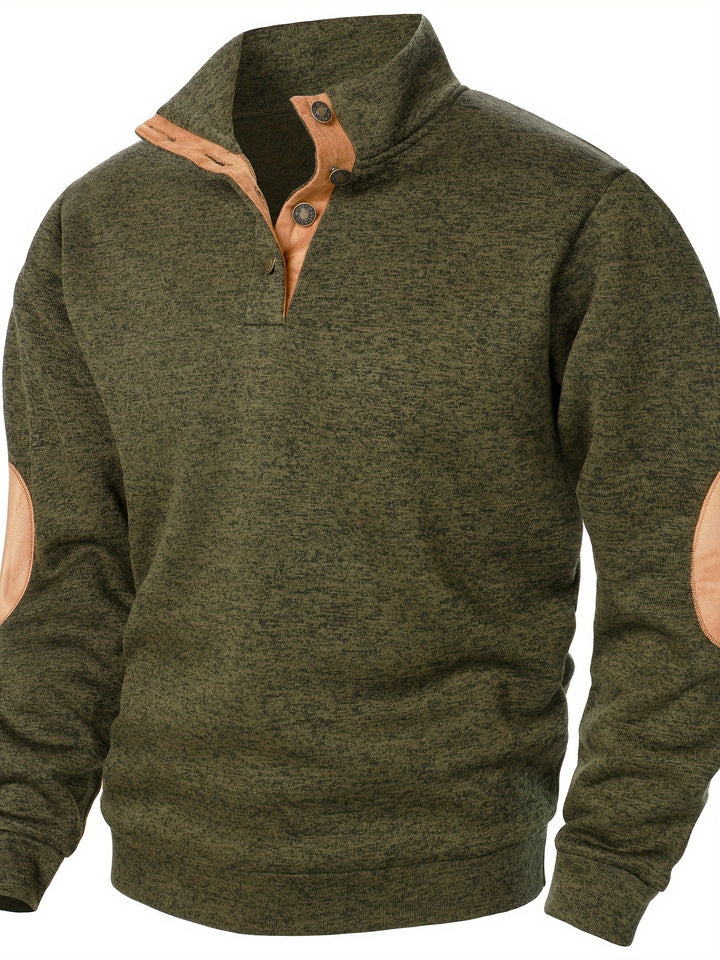 Fabien | Pull Col Montant Élégant