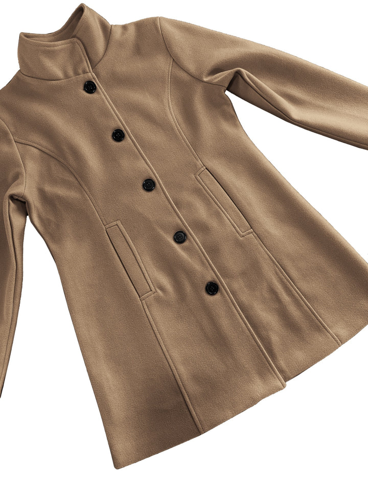 Émilie | Manteau Structuré Mi-Long