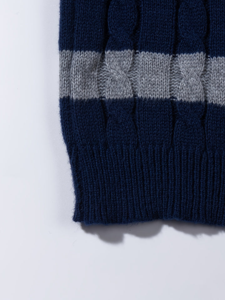 Georges | Pull Torsadé Col Rond