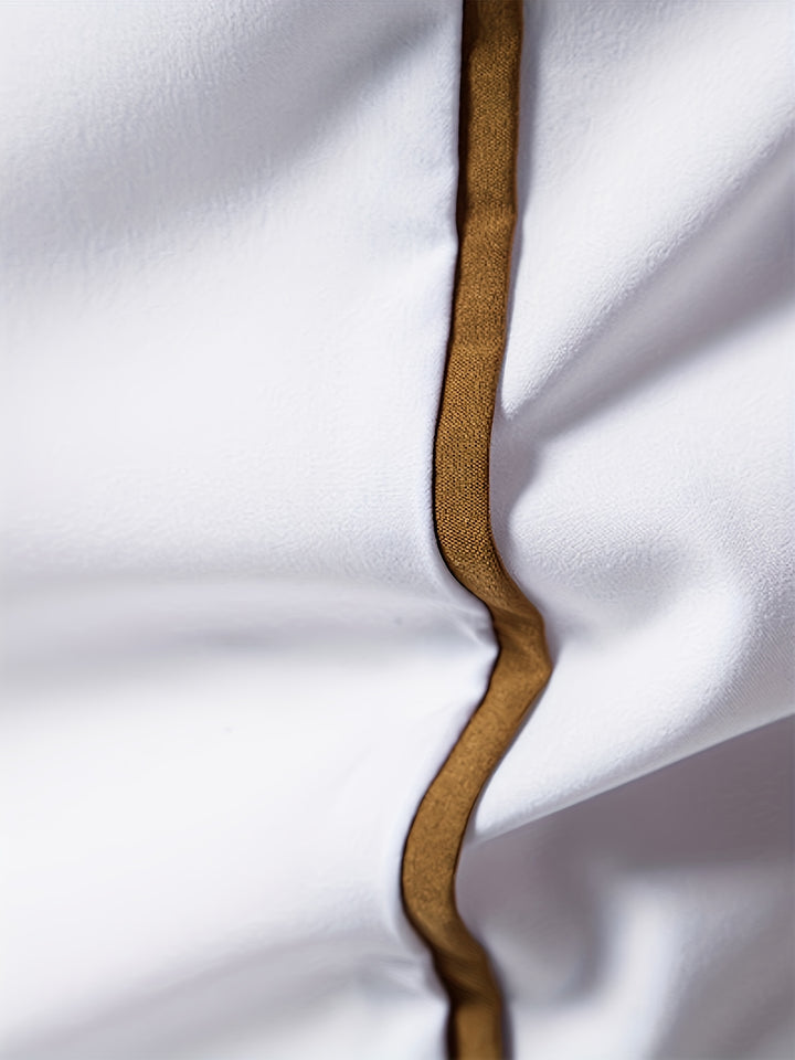 Xavier | Chemise Ajustée à Détails Contrastés