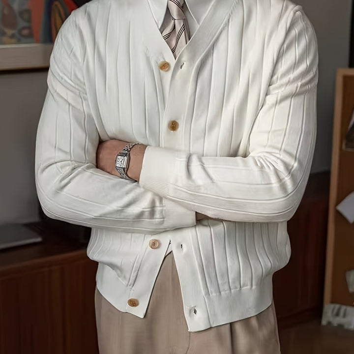 Barnabé | Cardigan Boutonné Nervuré