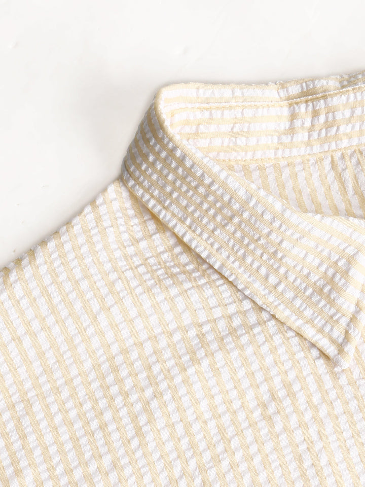 Julien | Chemise Rayée à Manches Longues