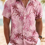 Basile | Chemise Estivale à Imprimé Tropical