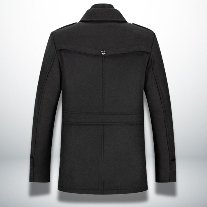 Ludovic | Manteau d'Hiver Élégant à Double Col
