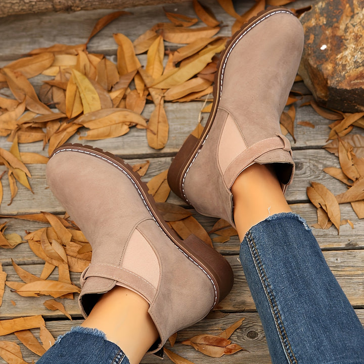 Chantal | Bottines Élégantes à Talon Confort