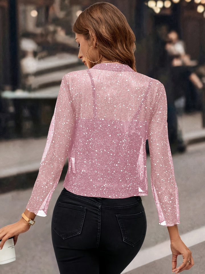 Brigitte | Veste Courte Scintillante