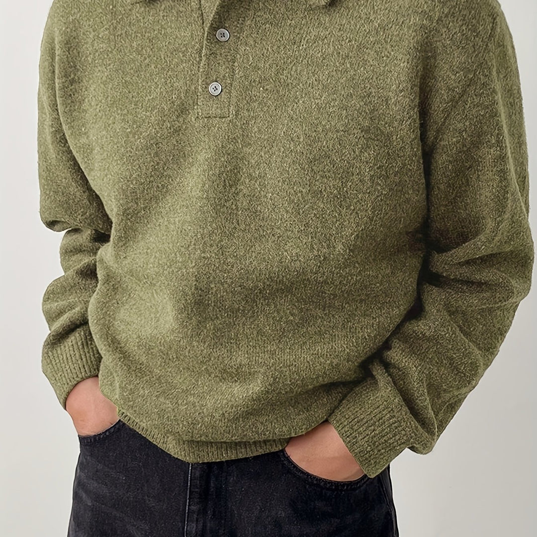 Bertrand | Polo Raffiné à Col Boutonné