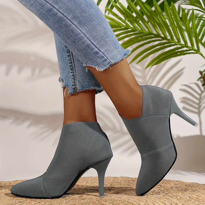 Diane | Bottines Élégantes à Talon Fin
