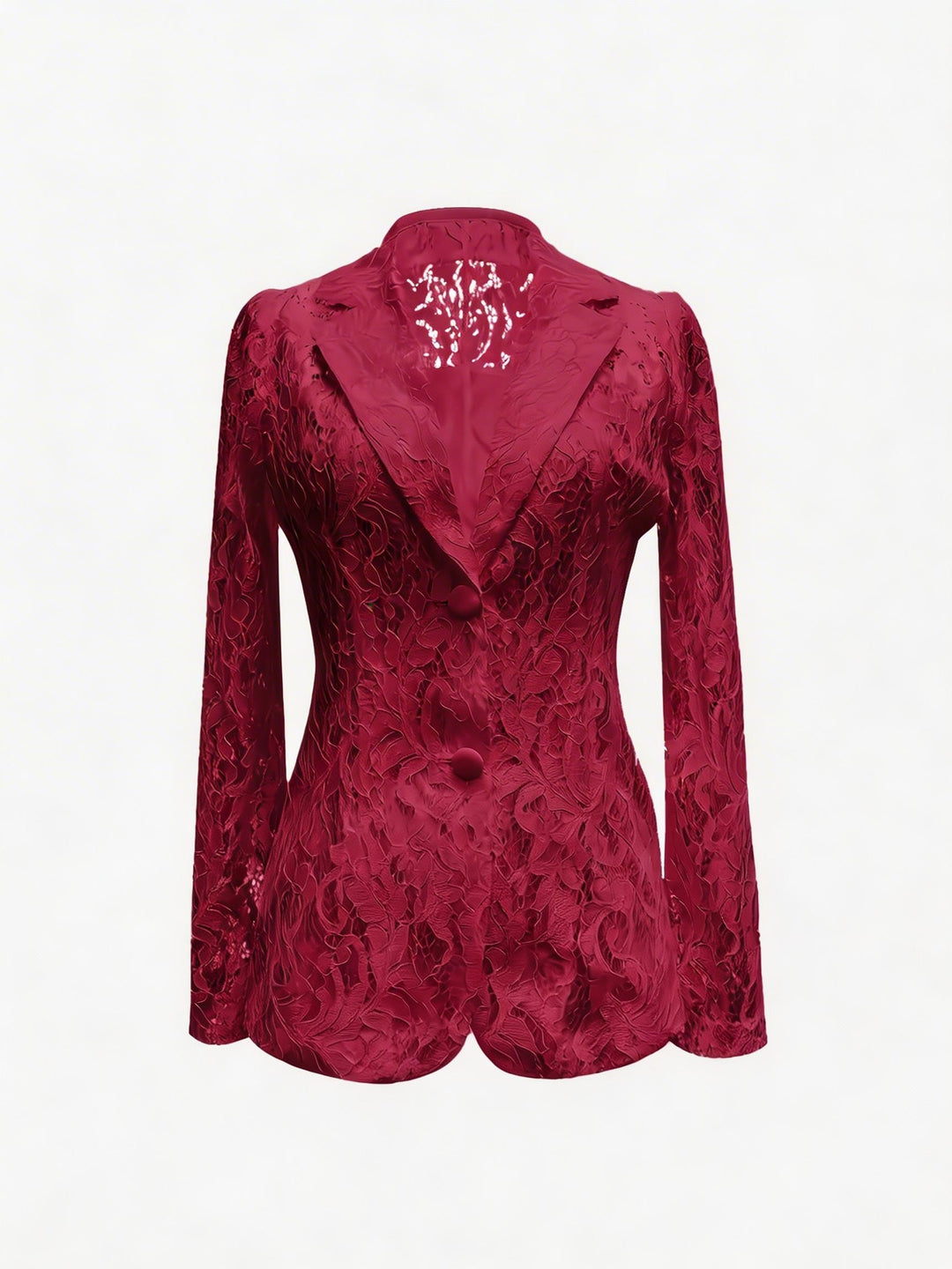 Salomé | Blazer Ajouré à Motifs Floraux