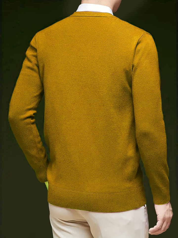 Renaud | Pull Col V Élégant