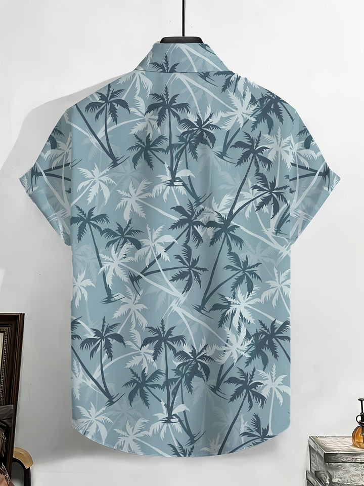 Basile | Chemise Estivale à Imprimé Tropical