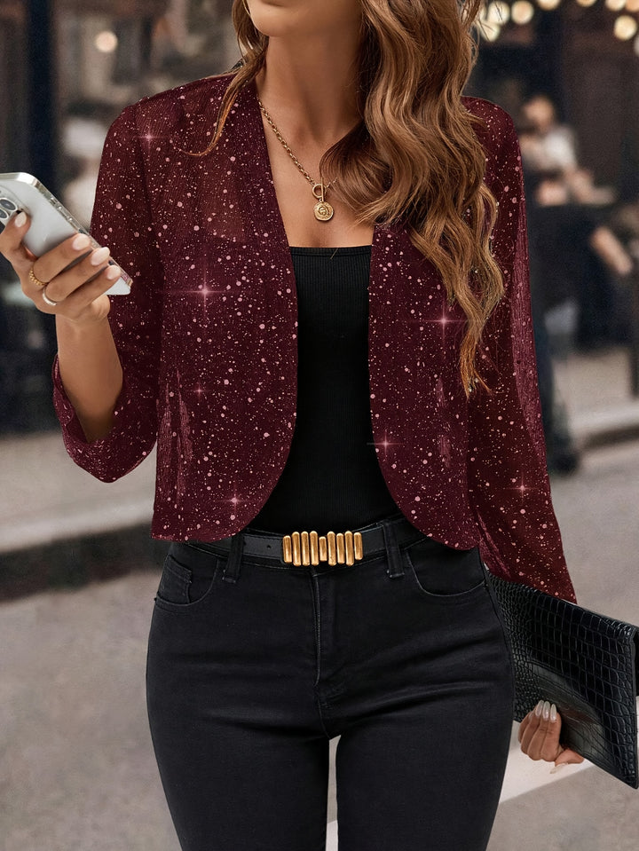 Brigitte | Veste Courte Scintillante