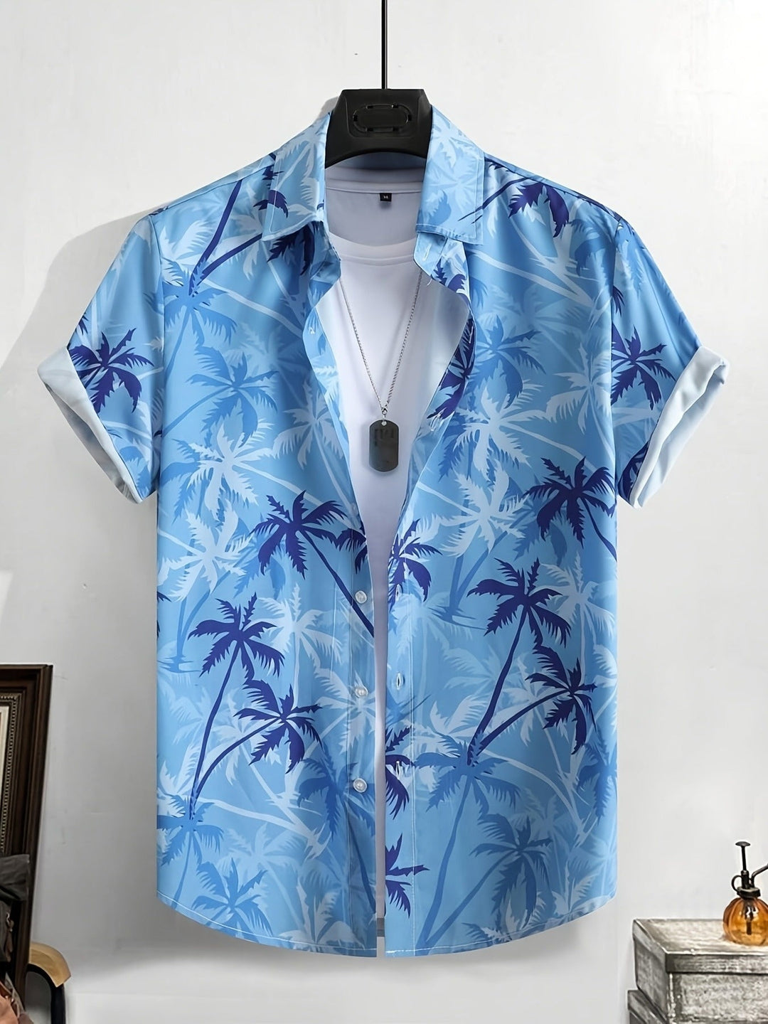 Basile | Chemise Estivale à Imprimé Tropical