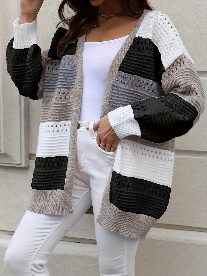 Christine | Gilet Ample Color-Block