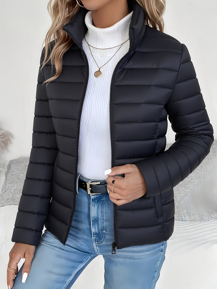 Nathalie | Veste Matelassée Légère Zippée