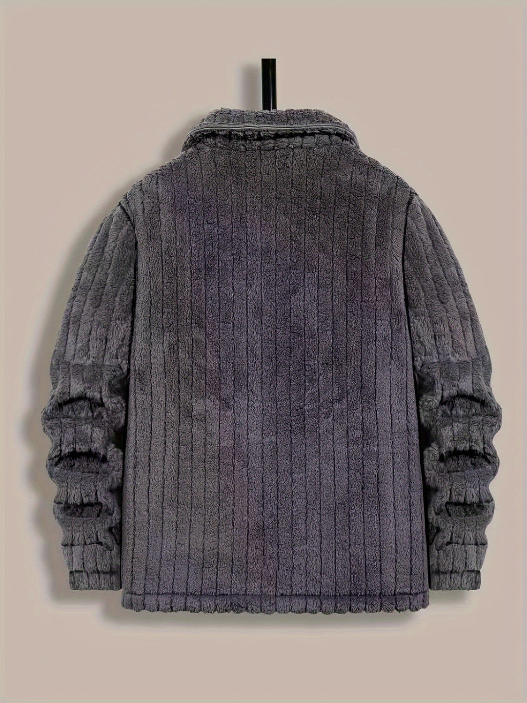Norbert | Veste d'Hiver Texturée Boutonnée
