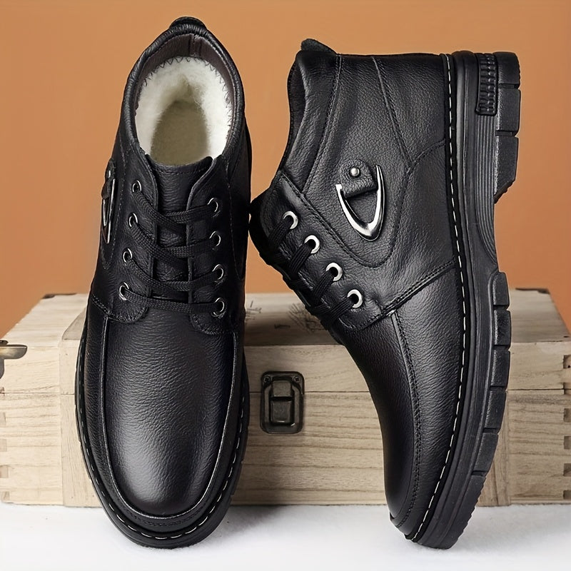 Gaël | Bottines Chaudes d'Hiver Montantes