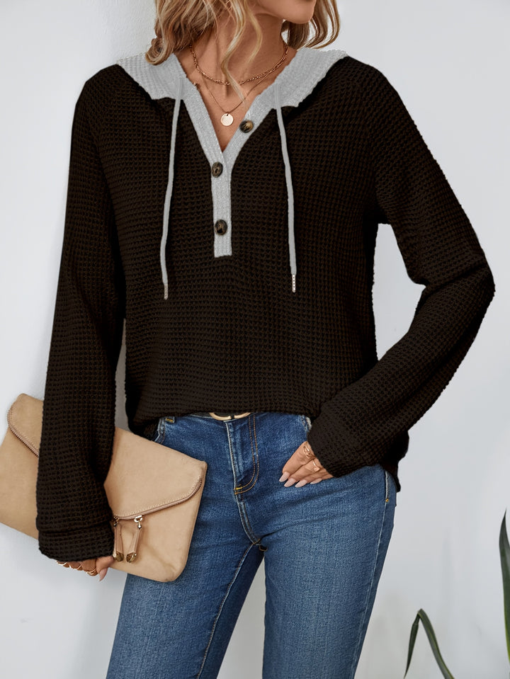 Sylvie | Sweat à Capuche Confort Bicolore