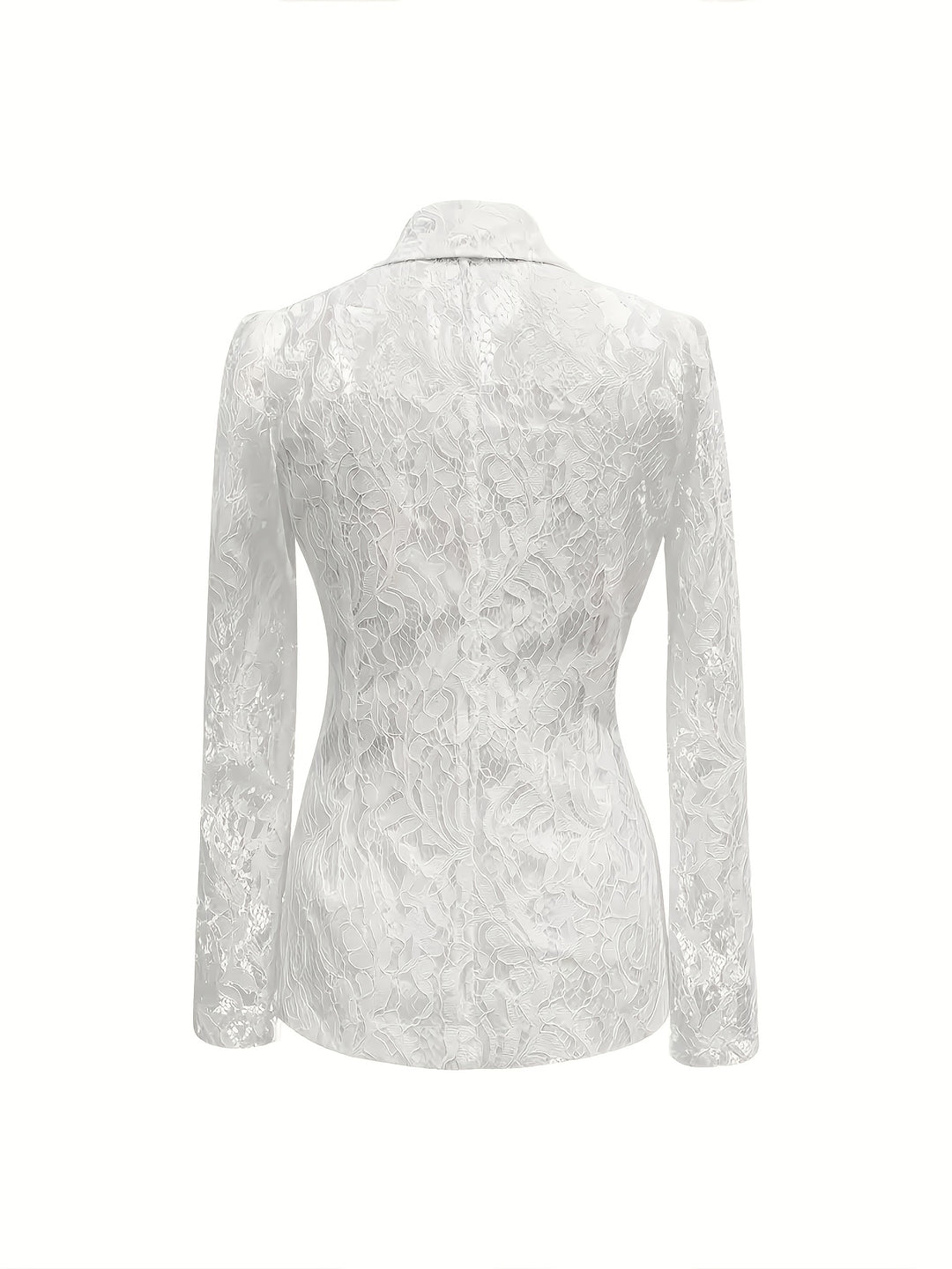 Salomé | Blazer Ajouré à Motifs Floraux