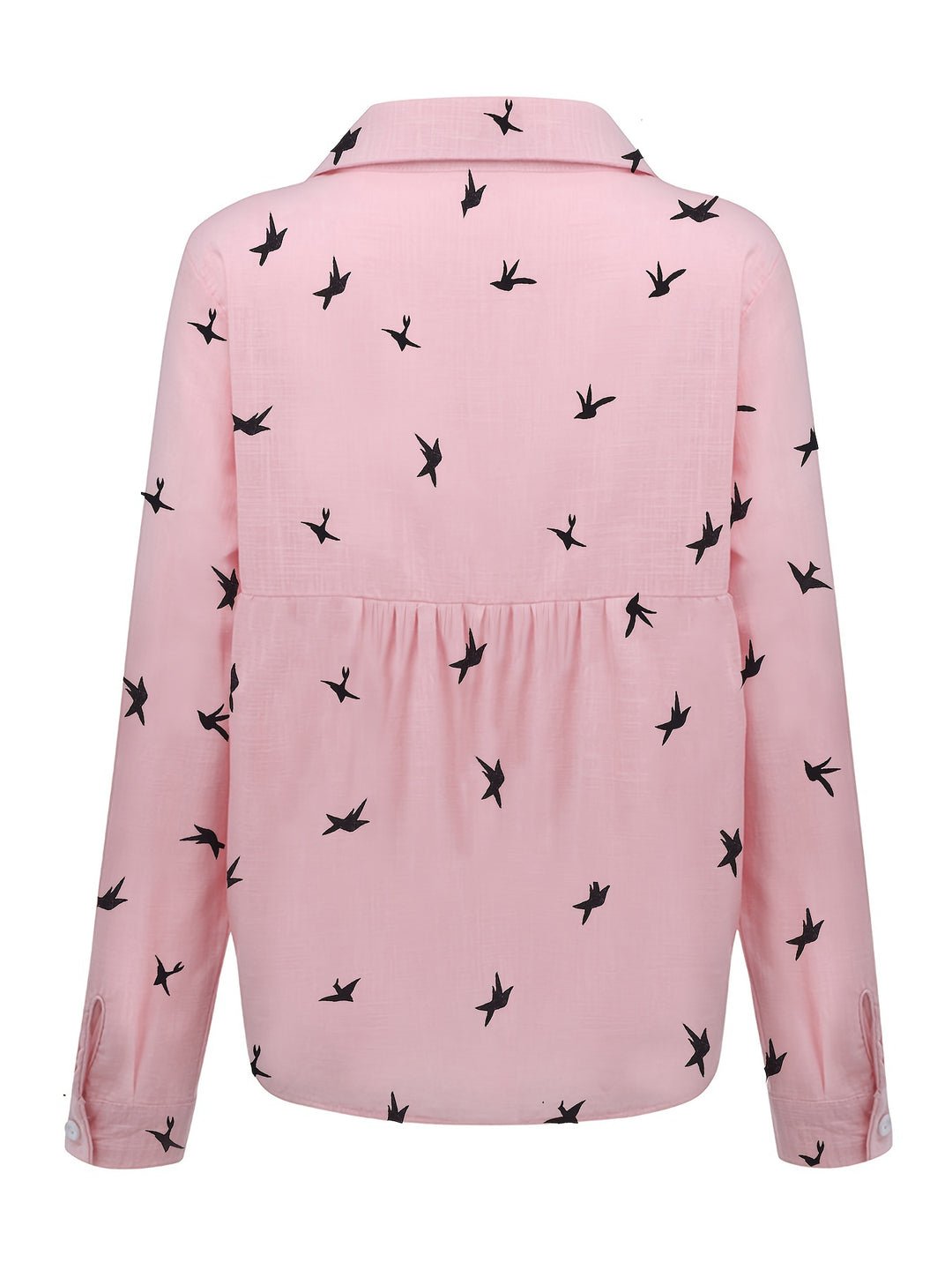 Aline | Chemise Fluide à Imprimé Oiseaux