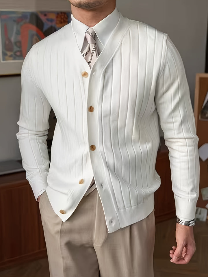 Barnabé | Cardigan Boutonné Nervuré