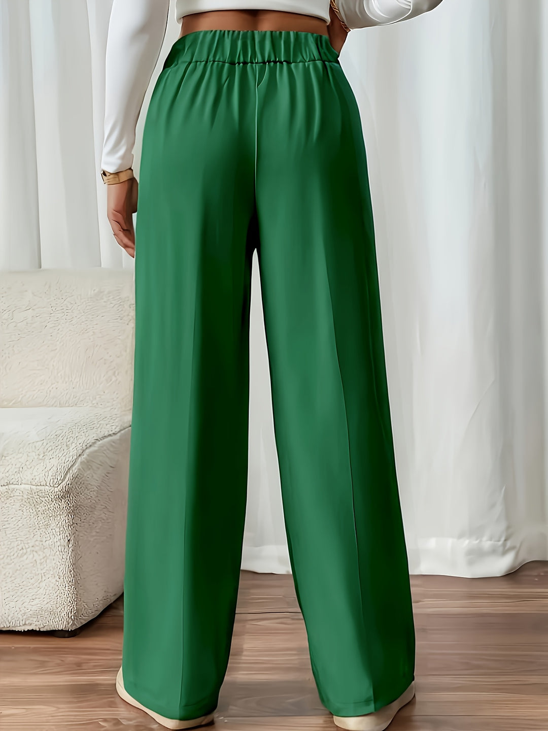 Ariane | Pantalon Fluide à Jambe Droite