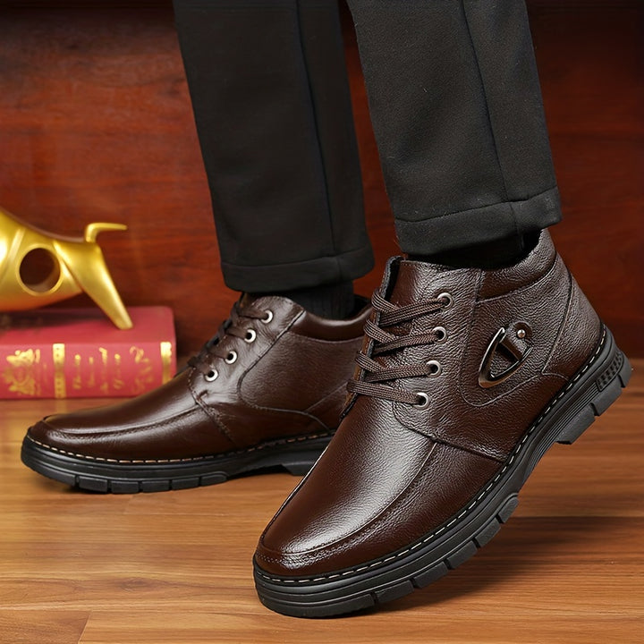 Gaël | Bottines Chaudes d'Hiver Montantes