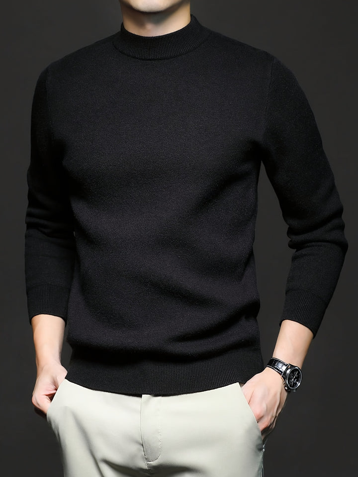 Étienne | Pull Maille Col Montant