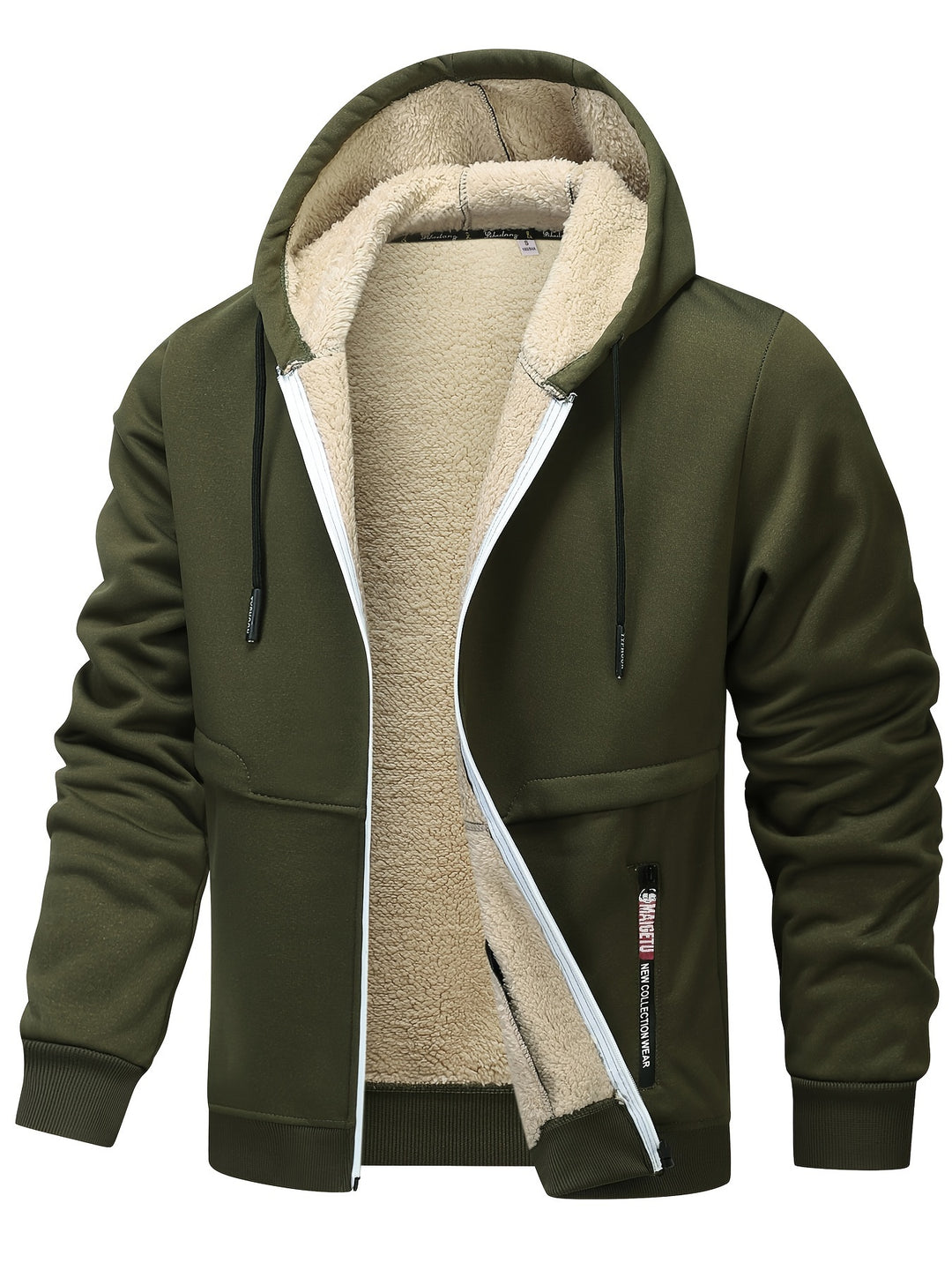 Aymeric | Veste à Capuche Zippée Chaleur Cocon