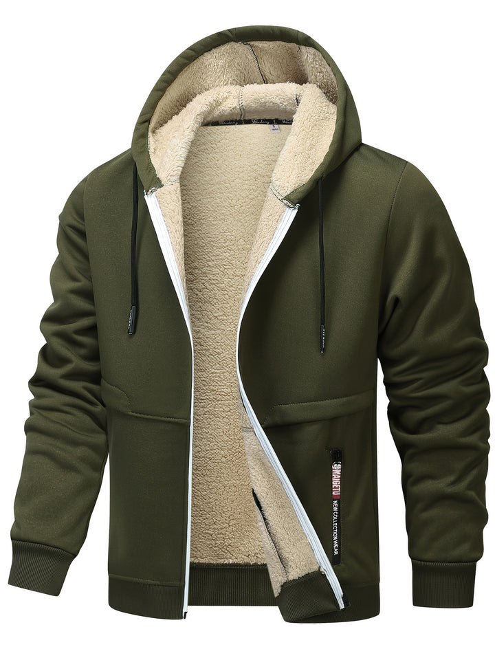 Aymeric | Veste à Capuche Zippée Chaleur Cocon