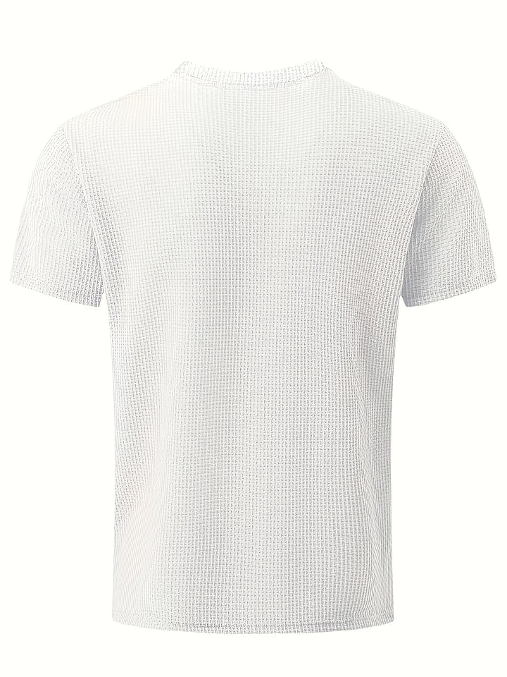 Léopold | T-Shirt Texturé à Col Rond