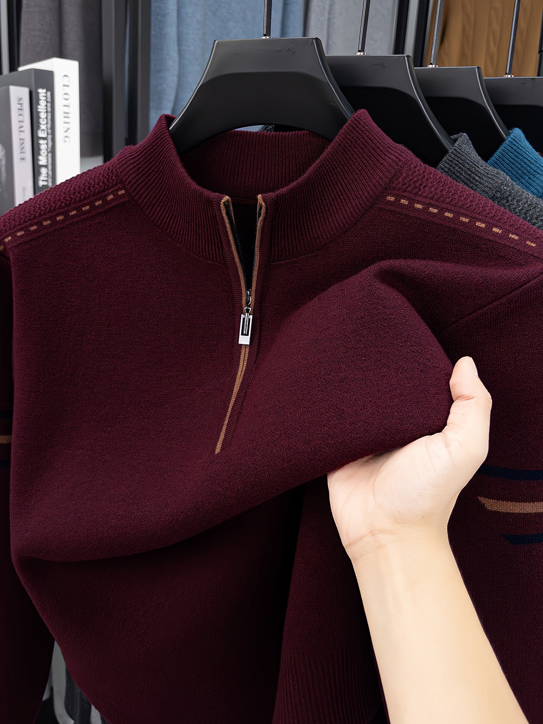 Théophile | Pull Chaud Col Zippé