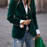 Séraphine | Veste Blazer Cintrée à Col Tailleur