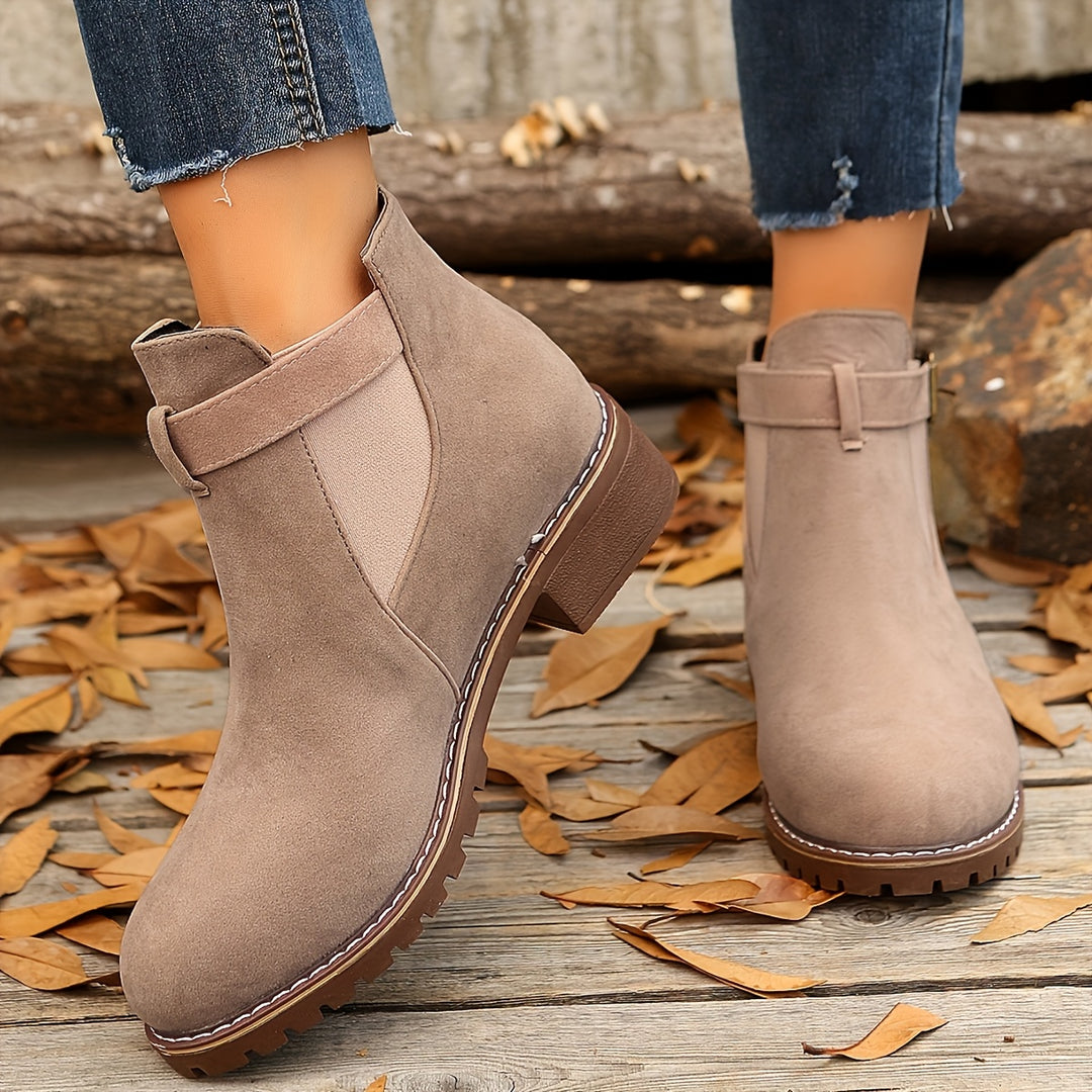Chantal | Bottines Élégantes à Talon Confort