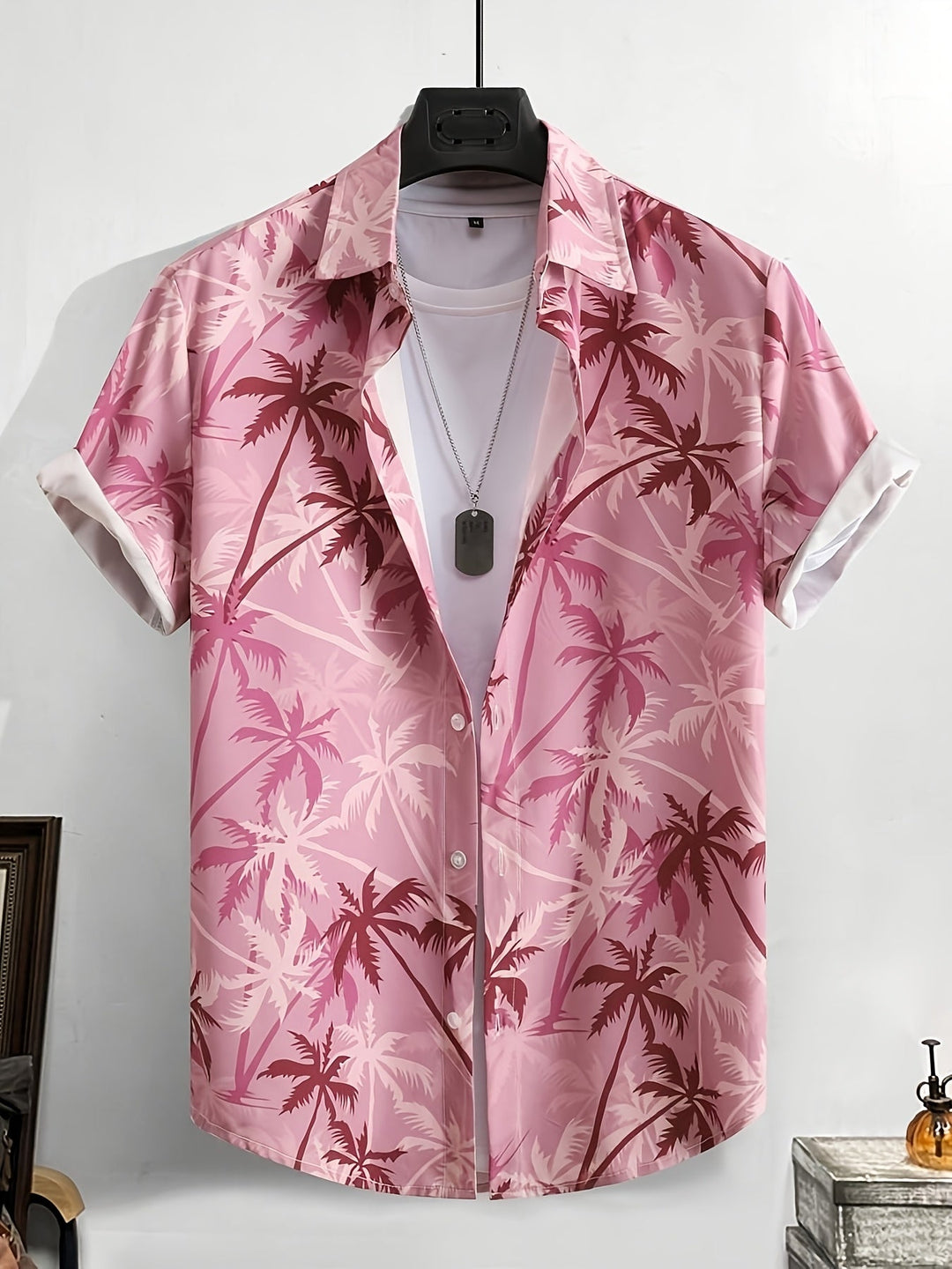 Basile | Chemise Estivale à Imprimé Tropical