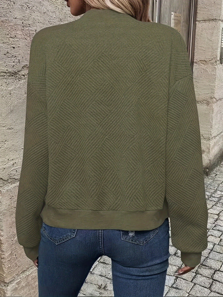 Charlotte | Veste Zippée Texturée