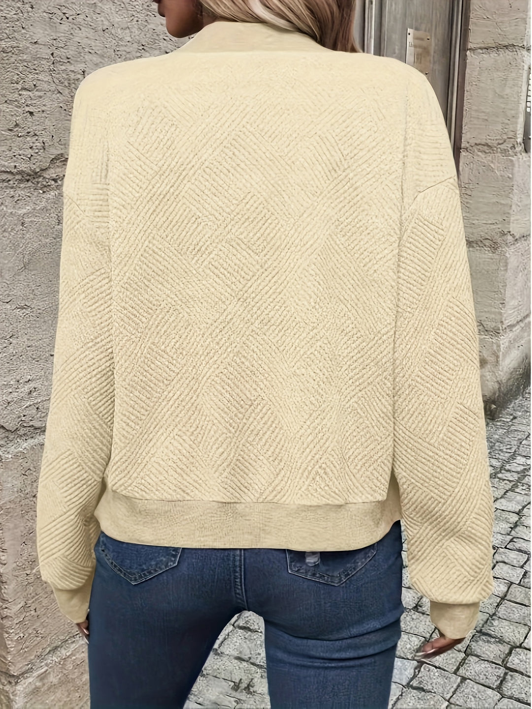 Charlotte | Veste Zippée Texturée