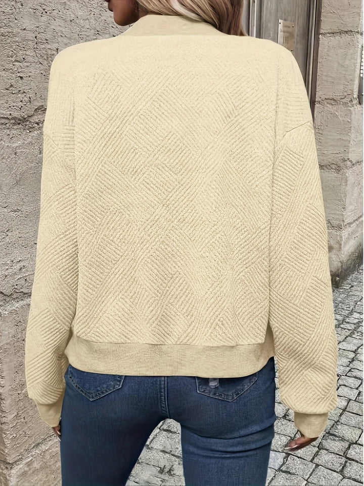 Charlotte | Veste Zippée Texturée