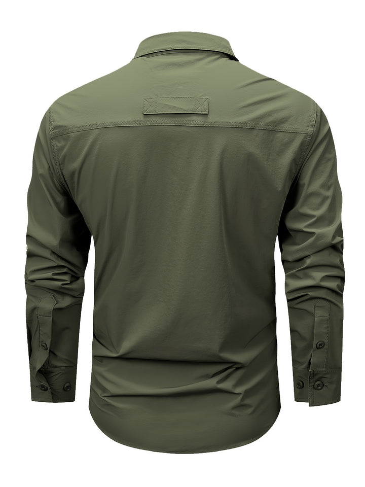 Matthieu | Chemise Cargo à Manches Longues