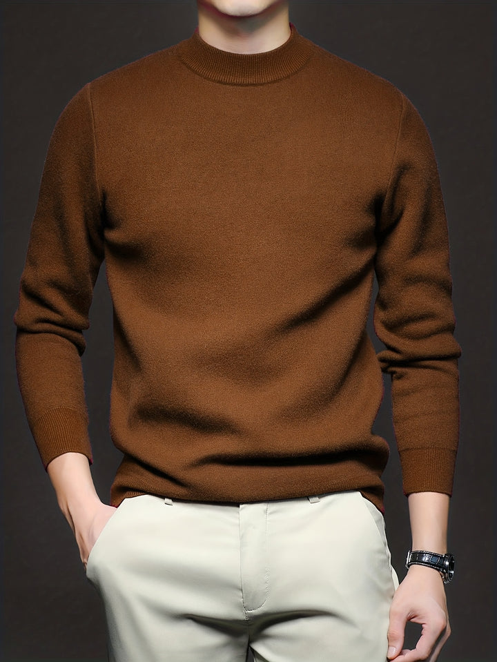 Étienne | Pull Maille Col Montant