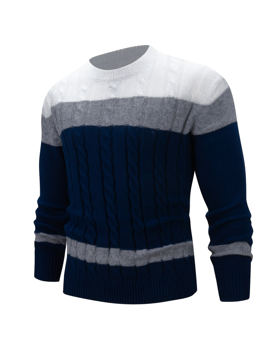 Georges | Pull Torsadé Col Rond