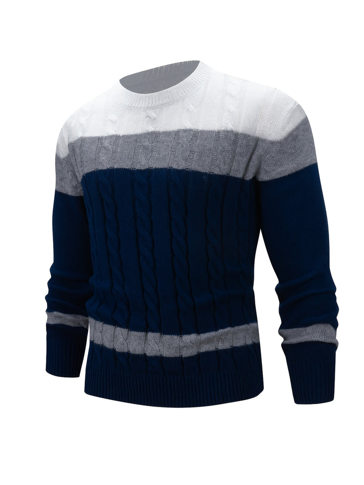 Georges | Pull Torsadé Col Rond