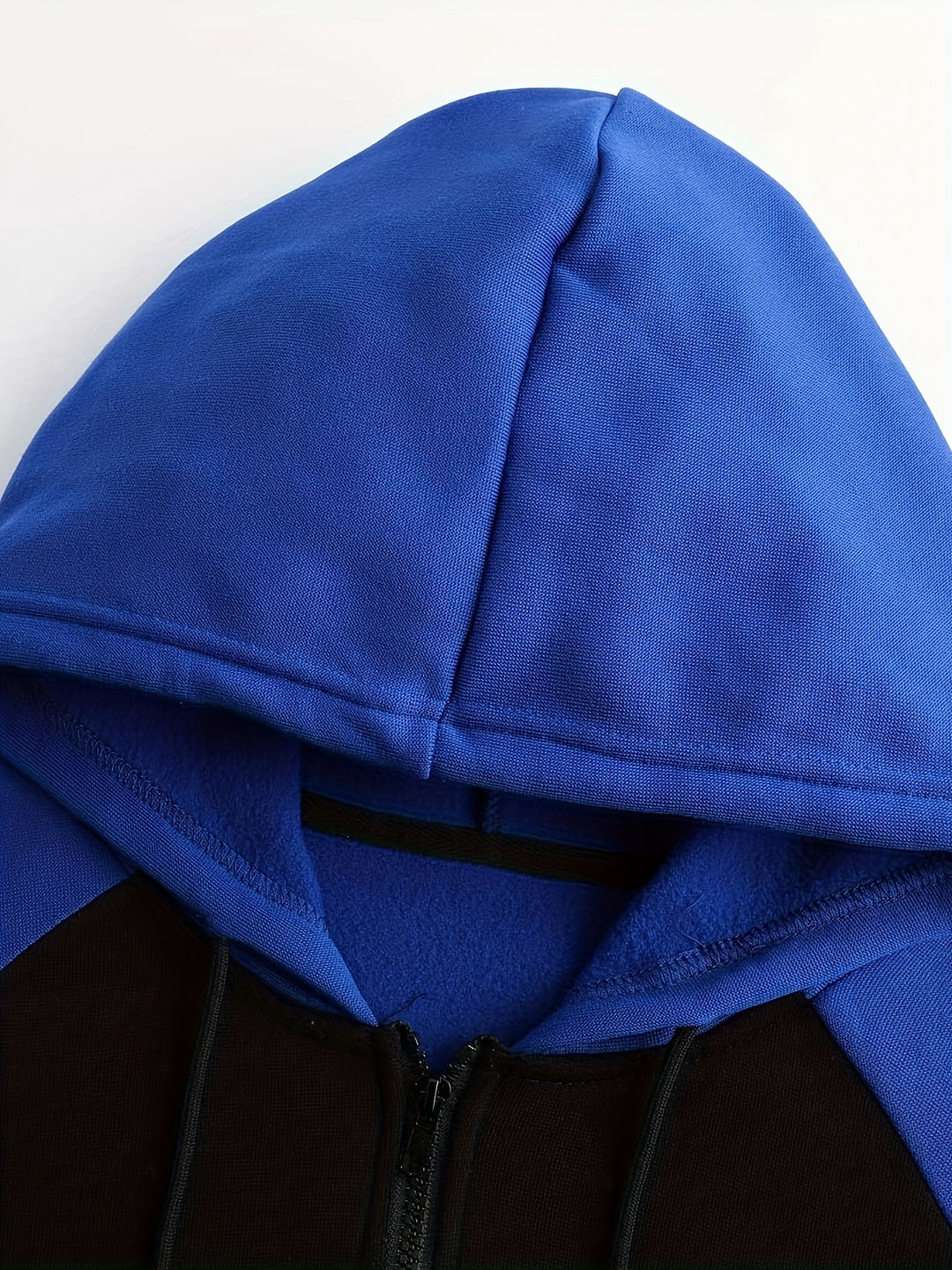 Édouard | Veste à Capuche Zippée Bicolore