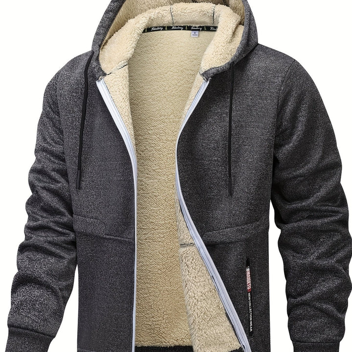 Aymeric | Veste à Capuche Zippée Chaleur Cocon